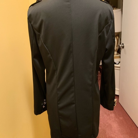 Unbranded Black Jacket with gold buttons NWOT - Picture 8 of 11